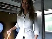 Hot Slut Fucked In Train