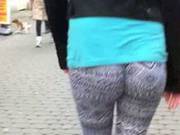 Amazing Ass Walking Down The Street