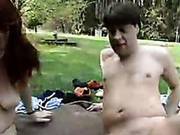 Mature In Public Park Part 4