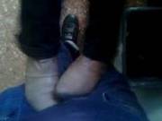 Mi  Muy Divina Amiga De Nuevo Acariciandome Con Su Pies 2