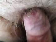 Rubbing My Cock On Her Hairy Pussy.
