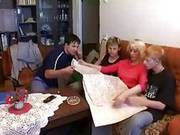 Mature Aunt And 3 Boys