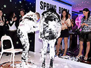 Girls Covered In Cream