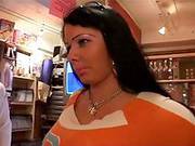 Hungarian Older Group-fucked At The Sexshop
