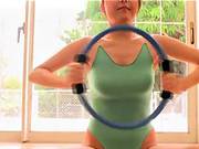 Softcore Oriental Leotard Exercising