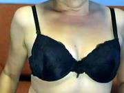 Hot Milf Wife Strips And Masturbates On Webcam