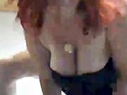 Curly Old Redhead Bbw Teases Online In Her Night Gown