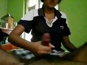 Sister Assist For Bf To Cum (sri Lankan)