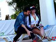 French Couple Enjoying Hot 69 Oral Action Before Sex