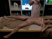 Lesbo Oil Massage Luxury Married 07a (censored)
