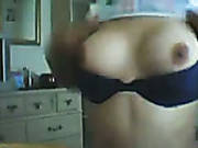Amateur Latina Teen Exposes Her Goodies On A Webcam Video