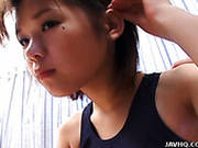 Skinny Teen Mio Onishi Is Willing To Show Her Tight Snatch
