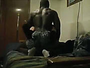 Black Girlfriend Gets Fucked By Her Huge Stud