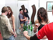 Dirty And Horny College Students Are Almost Ready For A Group Fuck