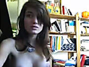 Angelic Cutie Rubs Her Pink Soaking Pussy On A Webcam Video
