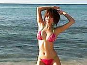 Cool Breeze Makes The Tits Of Young Japanese Chick Hard And Perky
