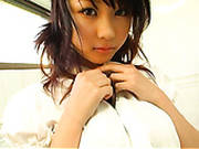 Luscious Japanese Nympho Mai Nishida Takes A Sun Bath