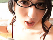 Lustful Teacher Nonami Takizawa Shows Off Her Boobs In College Room