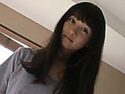 Japanese Sweet And Hot Girlie Okada Robin Crawls On The Bed