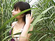 Chubby Pale Skin Beauty Aika Flaunts Her Asian Tits On The Ocean Beach
