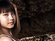 Delicate Oriental Teen Aika Blows Bubbles In Geisha Outfit