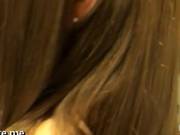 Brunette Teen Is On The Fat Dick Pleasing It Well