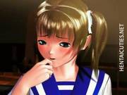 Shy 3d Anime Schoolgirl Show Tits Segment