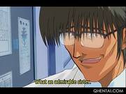 Lucky Hentai Hot Nurse Gets Her Wet Snatch Fingered Deep