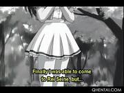 Hentai Slave In Chains Pussy Shaved With A Dangerous Razor