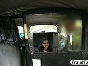 Amateur With No Money Facial Jizzed In A Taxi By The Driver