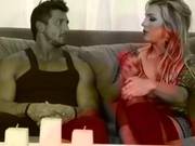 True Massage From Exclusive Model Milking Under The Table Clip