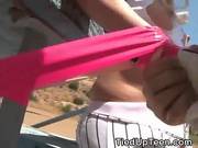Teen Tied To Ball Diamond Stands And Face Fucked Hard