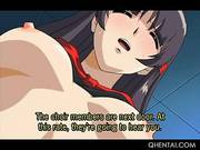 Busty Hentai Girl Gets Ass And Twat Toyed Hard And Deep