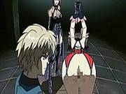 Chained Hentai Gets Ass Injection And Sprayed Shit