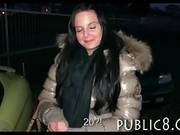 Brunette Eurobabe Paid For Hardcore Sex With Pervert Dude