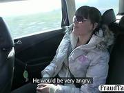 Perky Tits Amateur Babe Fucked In A Taxi While Filming Everything