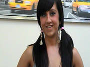 Pigtailed Beauty Lacey And Her Nice Dildo
