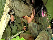 Army Babe Jana R Fucking Her Lesbian Girlfriend