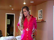 Alluring Model Takes Off Her Clothes