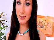 Hot Brunette Bara Simkova Is Sucking His Huge Dick