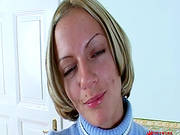 Sexy Blonde Really Loves To Be Fucked In Her Mouth