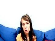 Hot Brunette Loves To Masturbate That Nice Cock