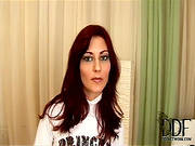 Redhead Milf Myra Red Masturbates Her Pussy