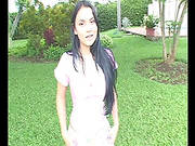Slender Dark-haired Brunette Isabella Martinez Is Masturbating