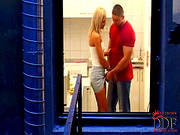 Superb Blonde Hottie Gets Filled With Cum