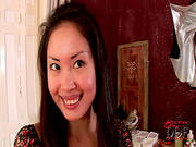 Sweet Asian Enjoys Giving Foot Job