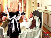 Cute Maid Is Here To Do Amazing Blowjob To Her Bf