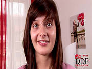 Anna Tatu Is Taking Off Her Nice Tight Tee