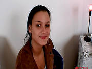 Truly Sensual Brunette Is Sucking Dick