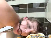 Tied Up Teen Doggystyle -4